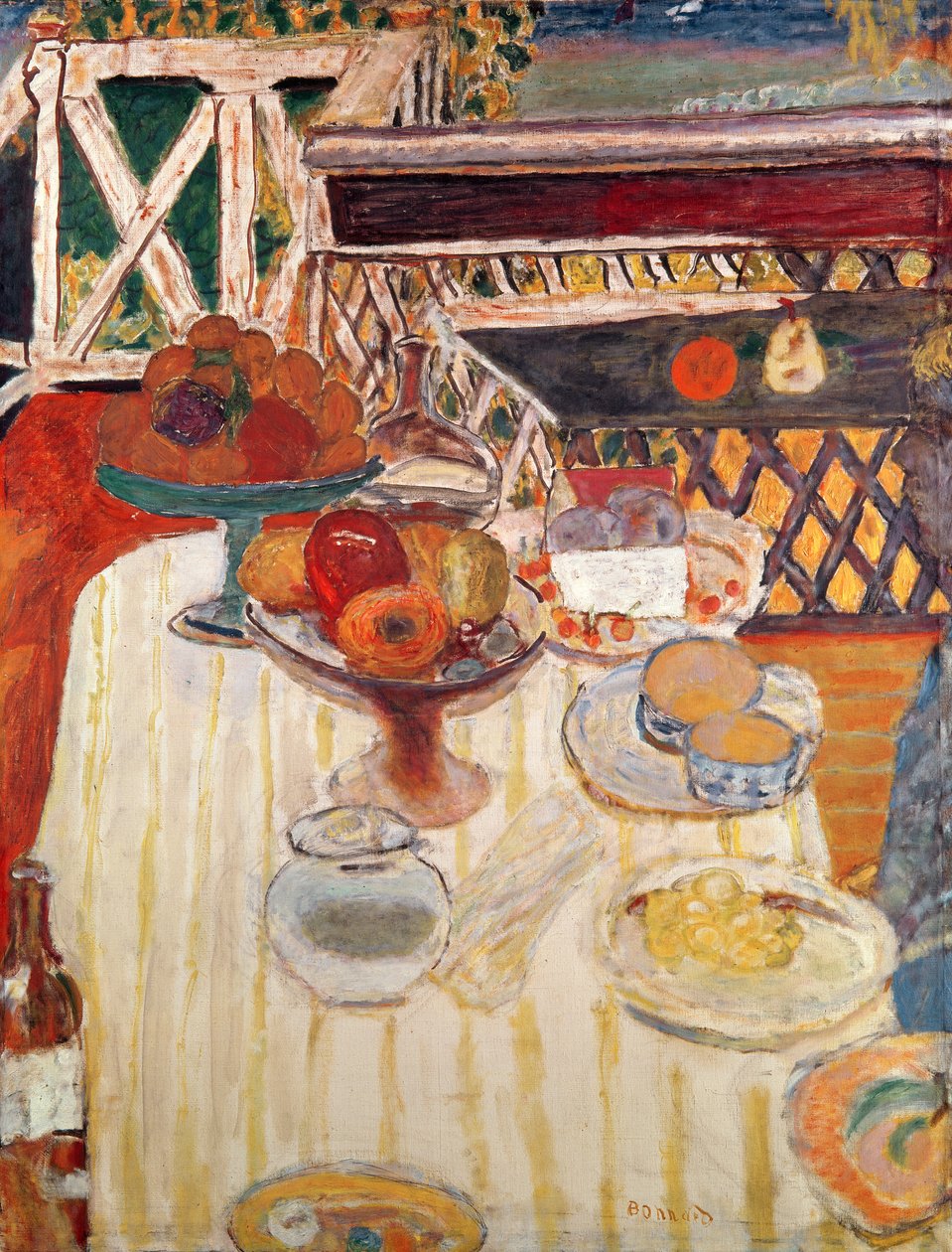 Biały Obrus autorstwa Pierre Bonnard
