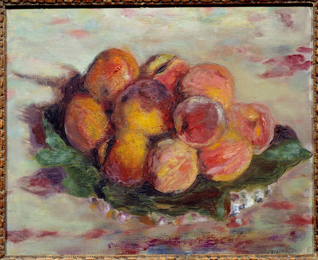 Brzoskwinie autorstwa Pierre Bonnard