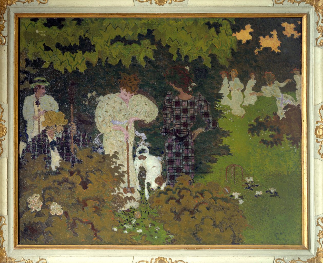 Impreza Zmierzch lub Krokiet autorstwa Pierre Bonnard