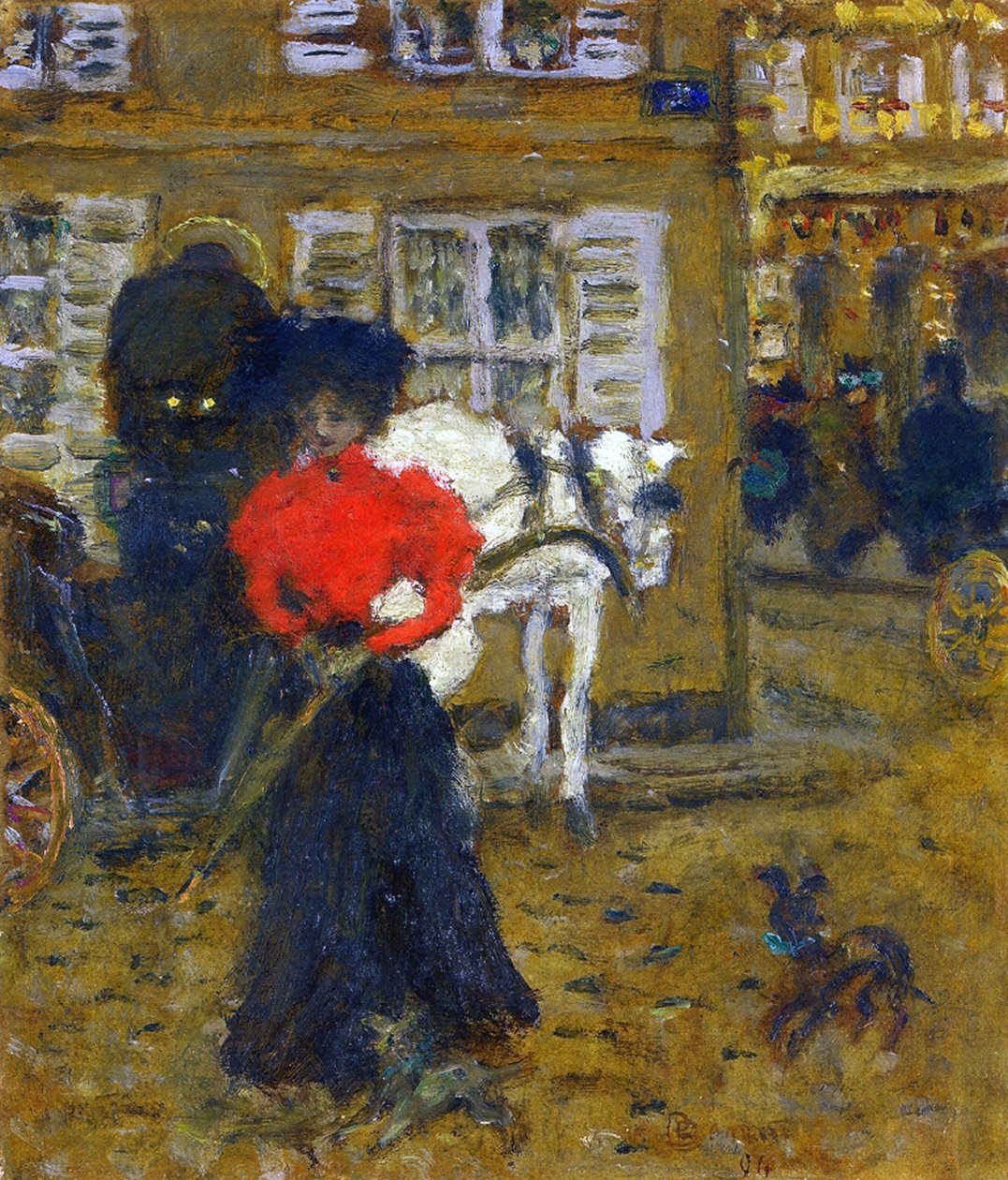 Kobieta na ulicy, 1894 autorstwa Pierre Bonnard