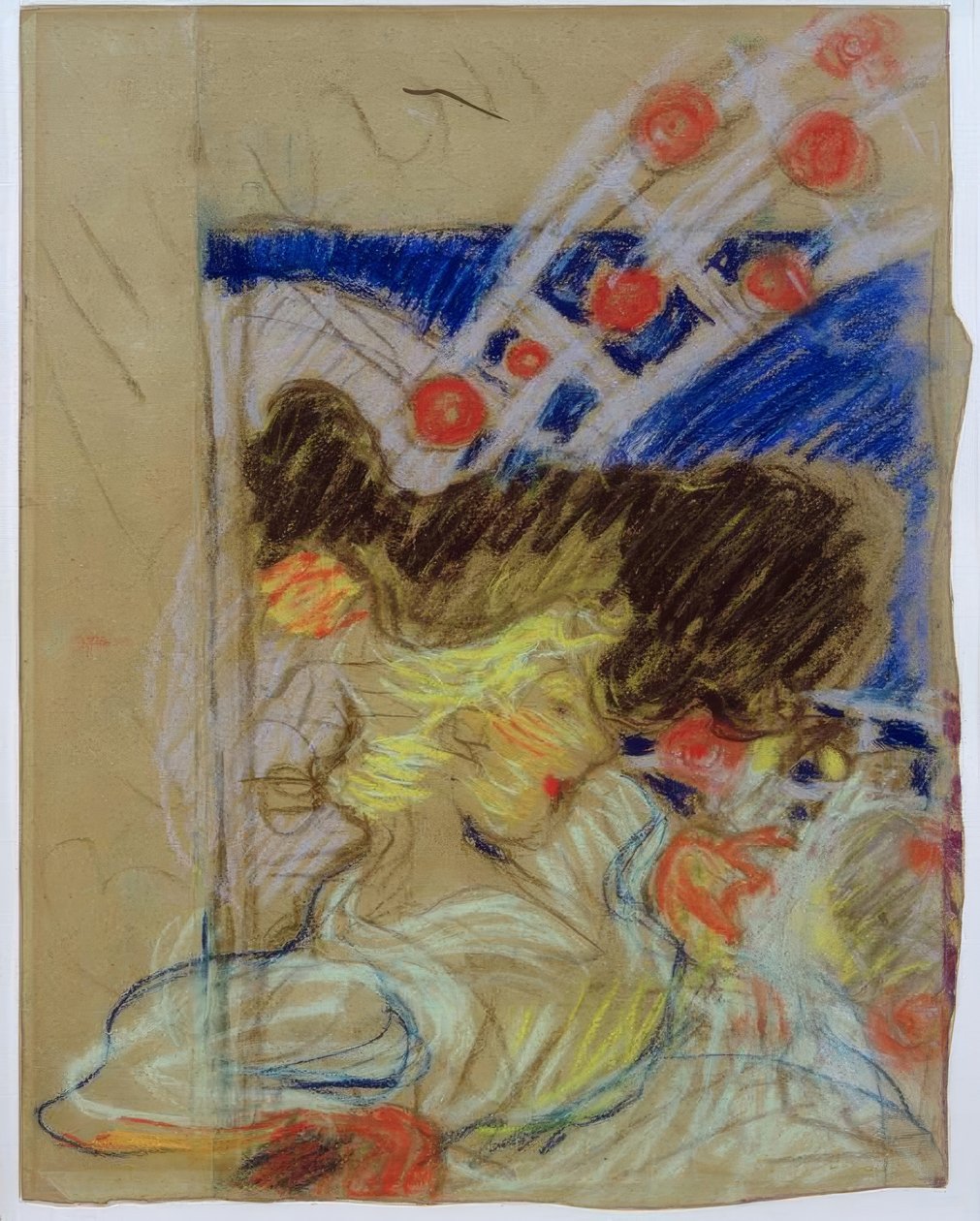 Studium do plakatu Moulin Rouge autorstwa Pierre Bonnard