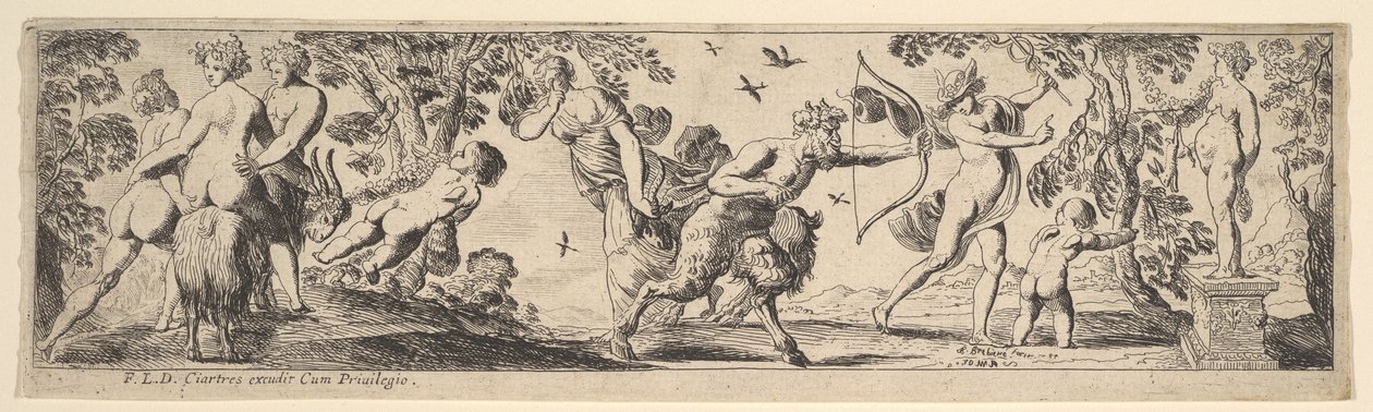 Bachnal, 1615-42. autorstwa Pierre Brebiette