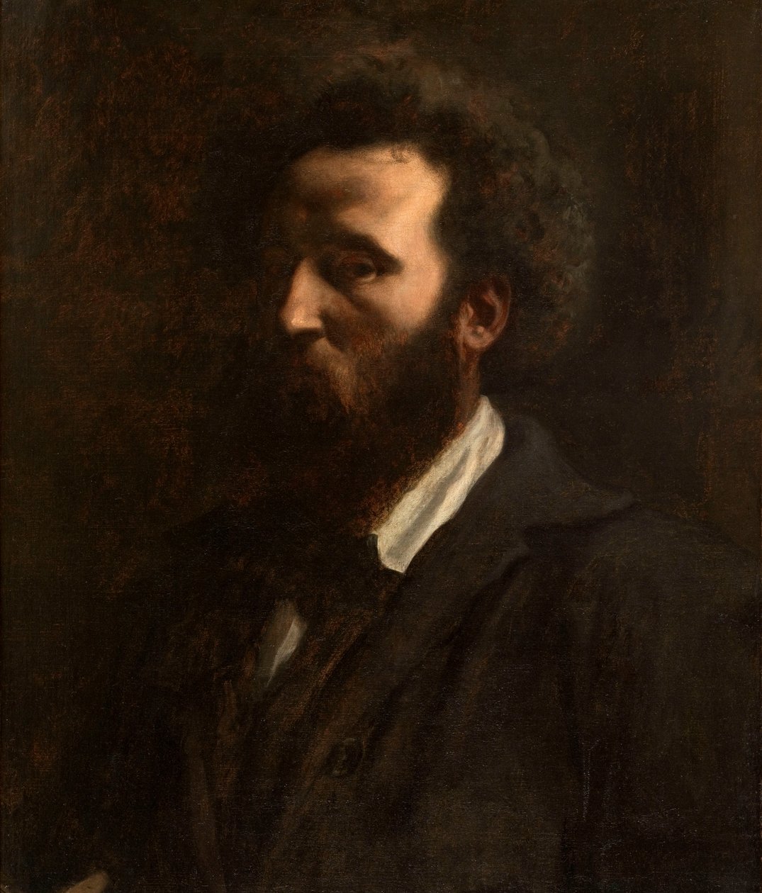 Autoportret, 1857. autorstwa Pierre Cécil Puvis de Chavannes