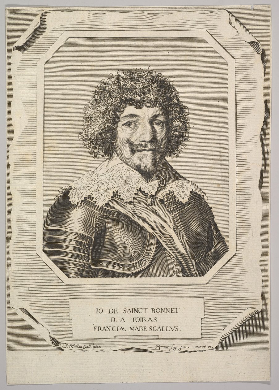 Jean de Saint-Bonnet, markiz de Toiras. autorstwa Pierre Daret