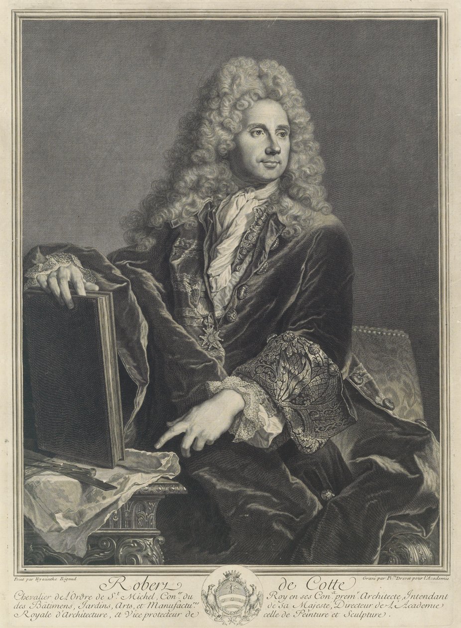 Robert de Cotte autorstwa Pierre Drevet