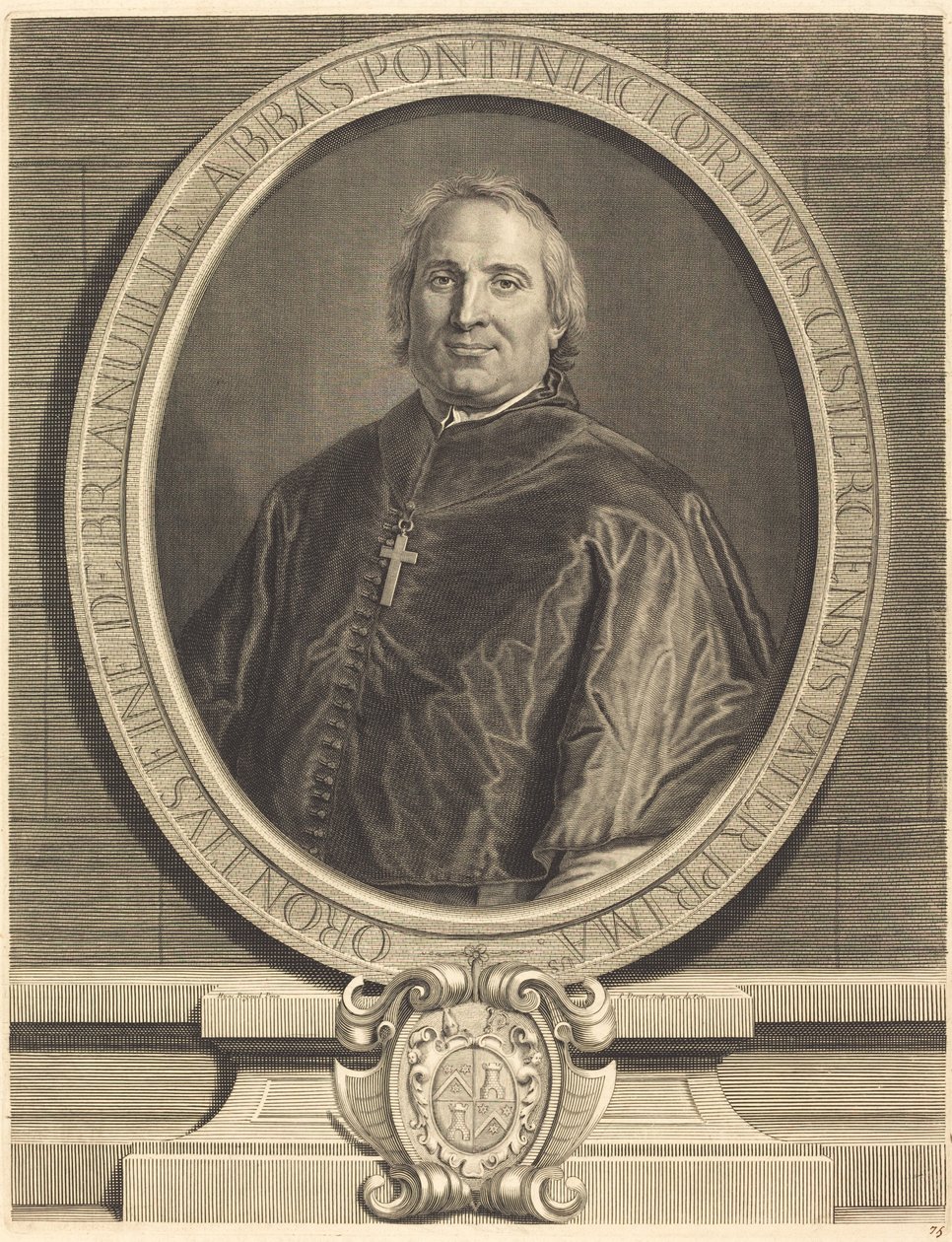 Dobra de Brianville autorstwa Pierre Drevet after Hyacinthe Rigaud