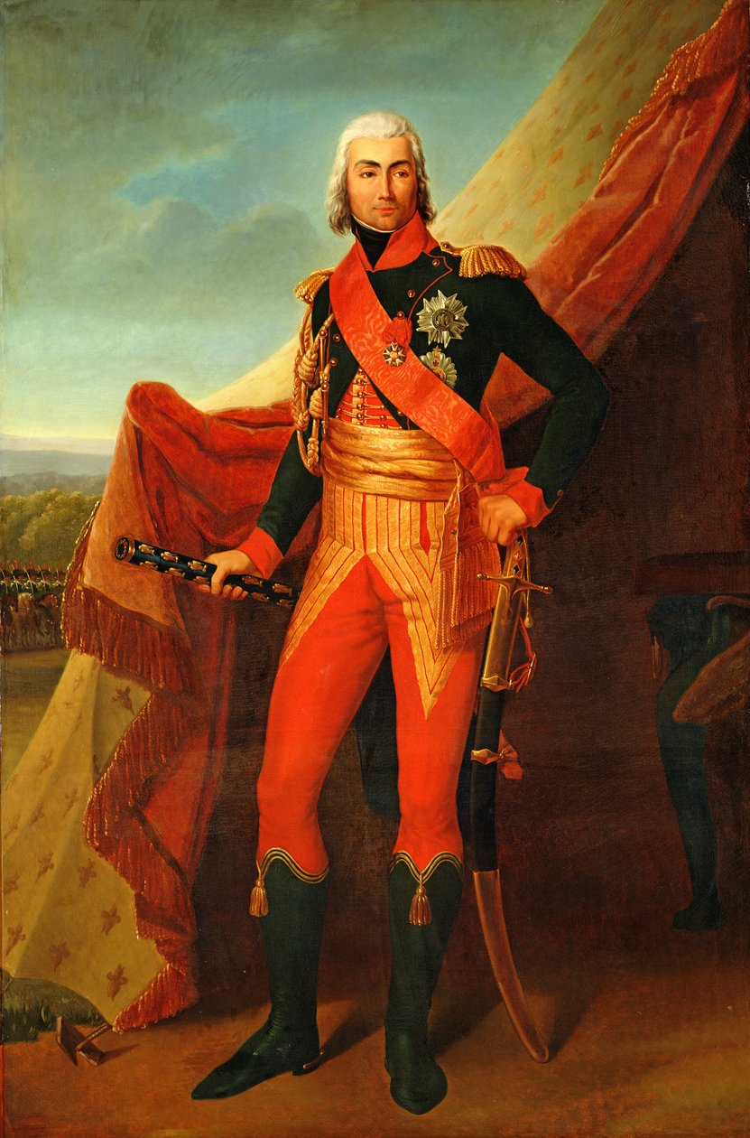 Jean-Baptiste Bessieres, książę Istrii, 1853 autorstwa Pierre Edmond Alexandre Hedouin