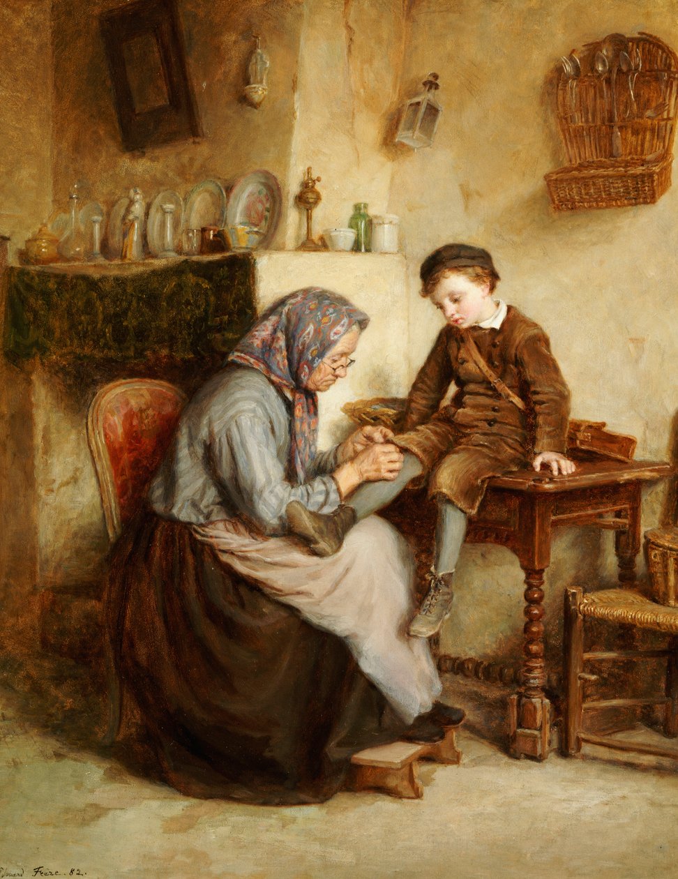 Zużyty autorstwa Pierre Edouard Frere