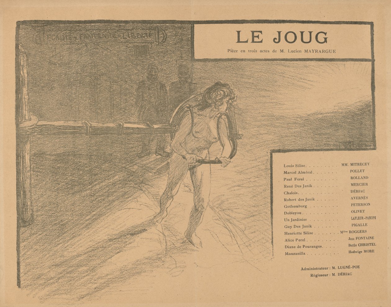 jarzmo autorstwa Pierre Eugène Vibert