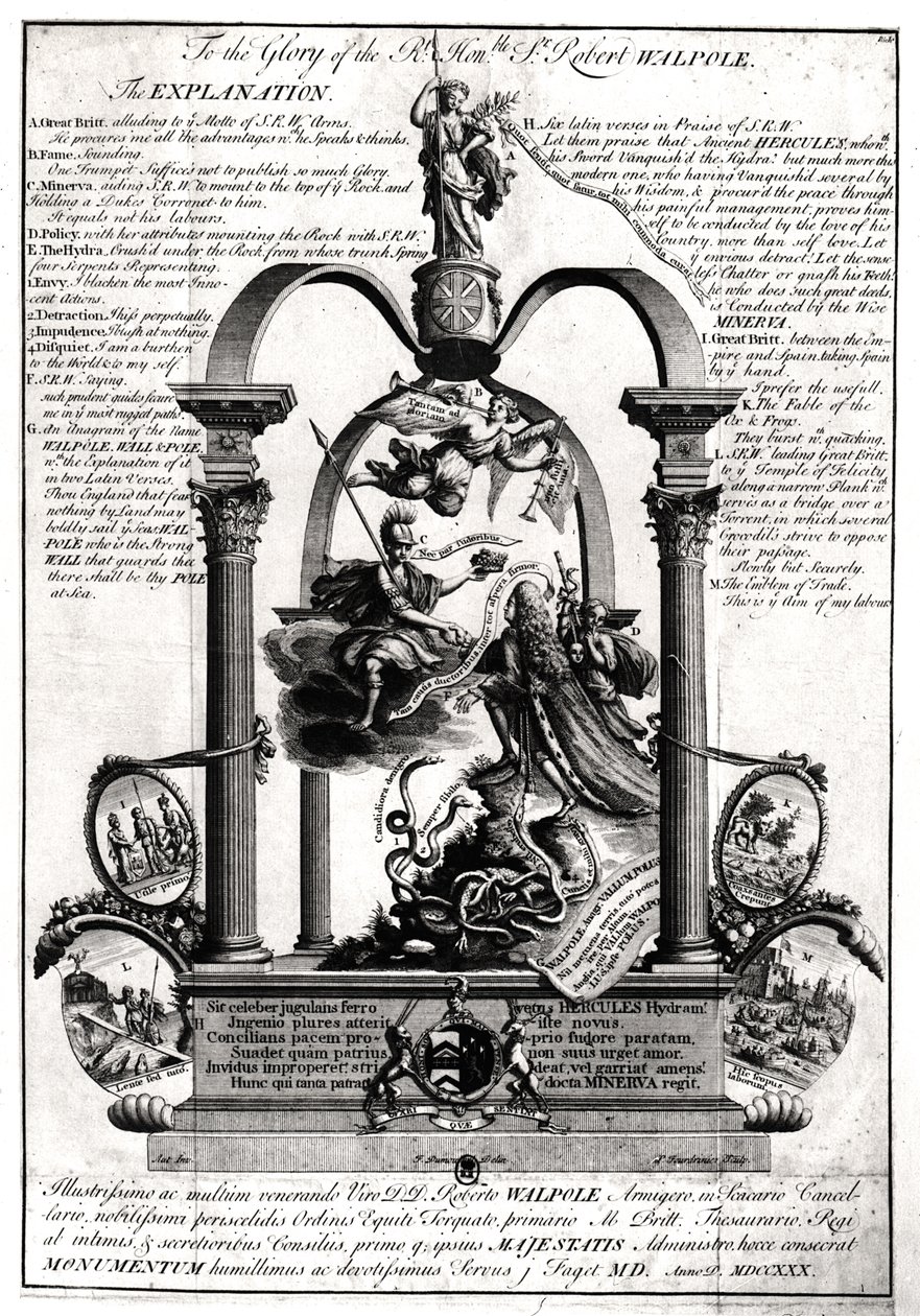 Ku chwale prawego szanownego Roberta Walpole