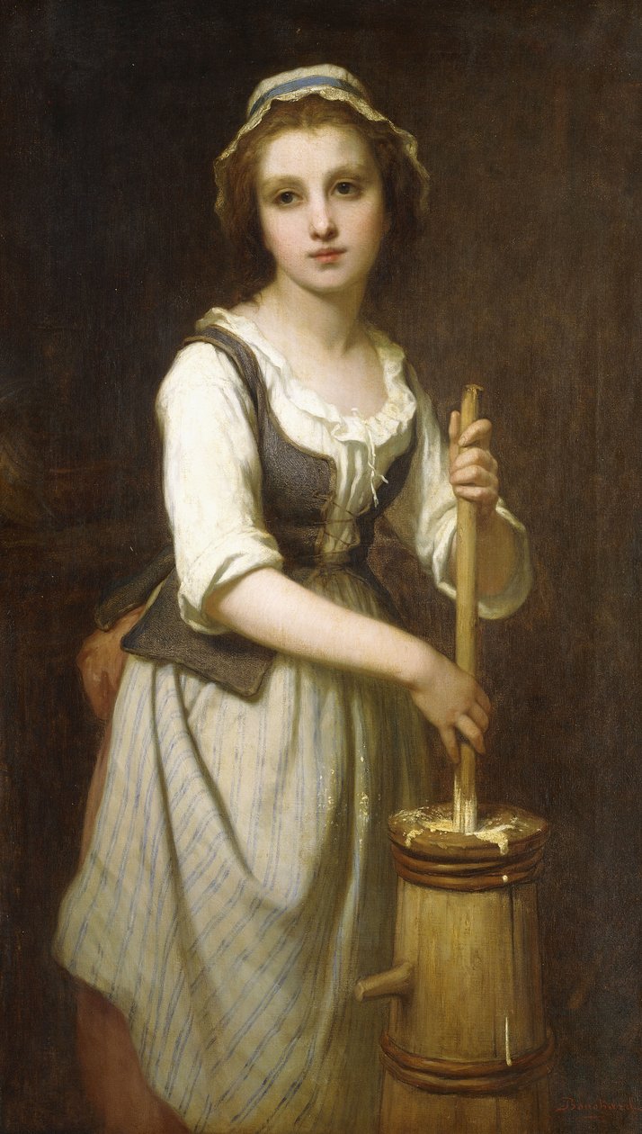 Ubijanie masła autorstwa Pierre Francois Bouchard