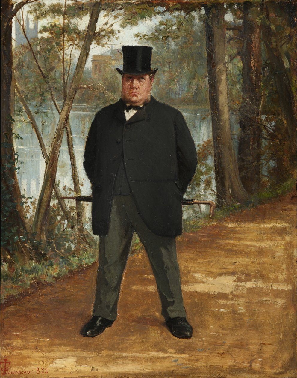 John Edward Henderson autorstwa Pierre François Joseph Tonneau