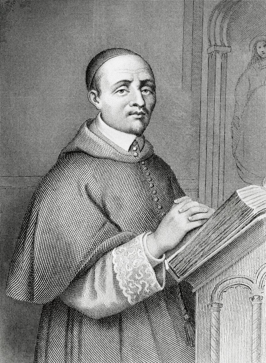 Portret Giulio Alberoniego (1664-1752), włoskiego kardynała i męża stanu, premiera Hiszpanii Filipa V, ryc. Pierre-Gustave-Eugene Staal (1817-1882) autorstwa Pierre Gustave Eugene (1817 82) Staal