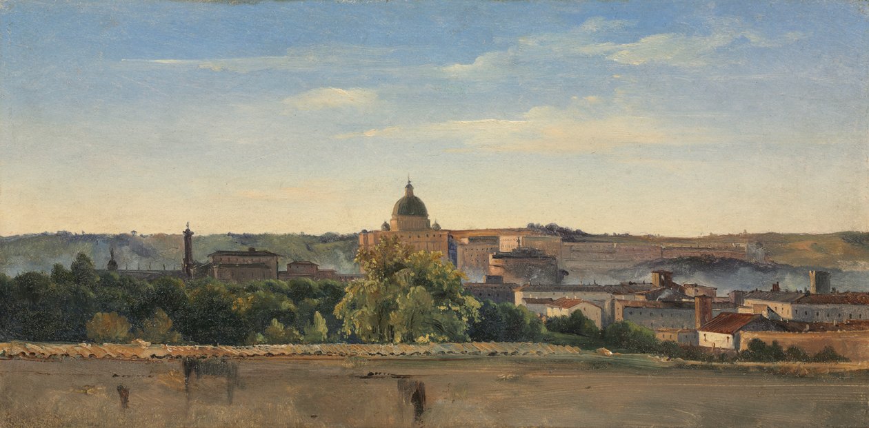 Widok na Rzym autorstwa Pierre Henri de Valenciennes