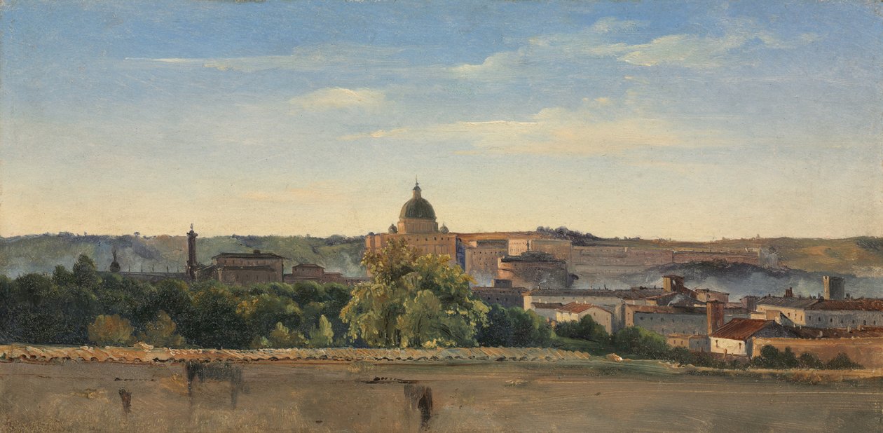 Widok Rzymu, ok.1782-1784 autorstwa Pierre Henri de Valenciennes