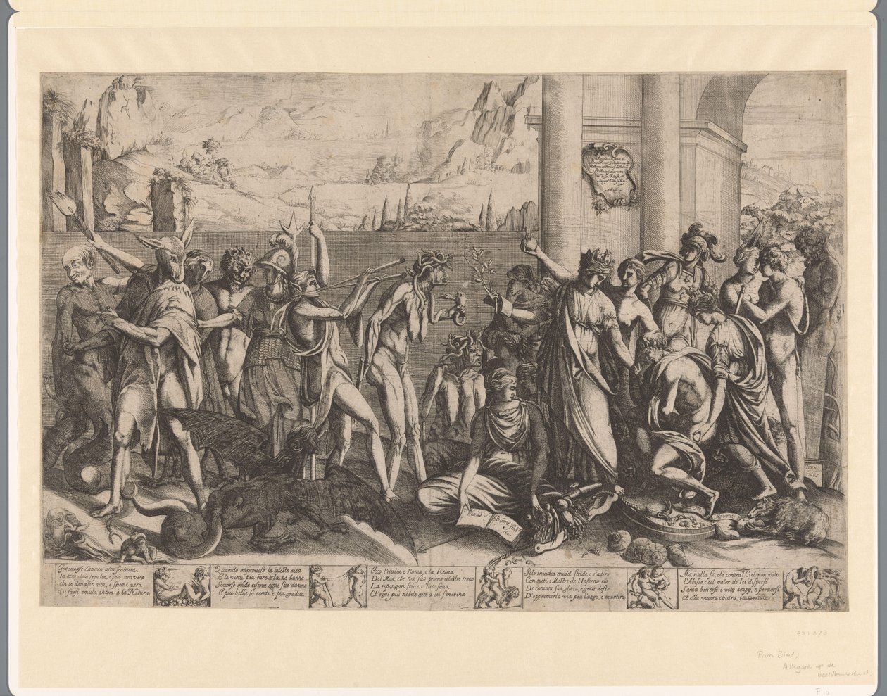 Alegoria rzeźby autorstwa Pierre II Biard