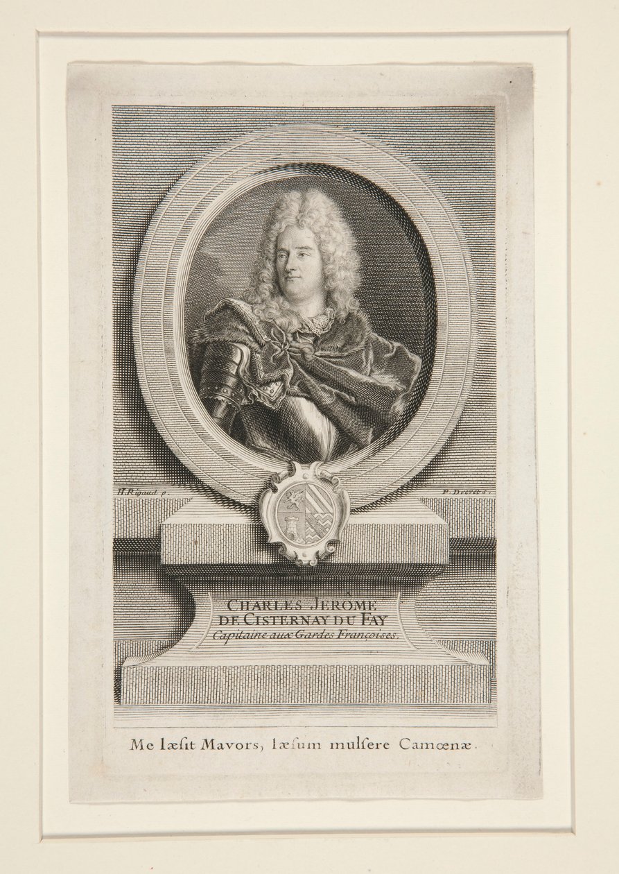 Charles Jereme de Cisternay du Fay (1662-1723) autorstwa Pierre Imbert Drevet
