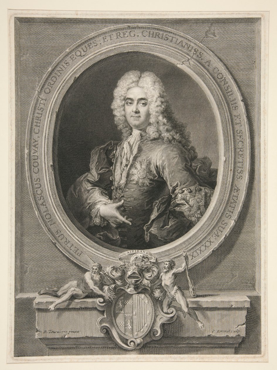 Piotr Nolascus Couvay autorstwa Pierre Imbert Drevet