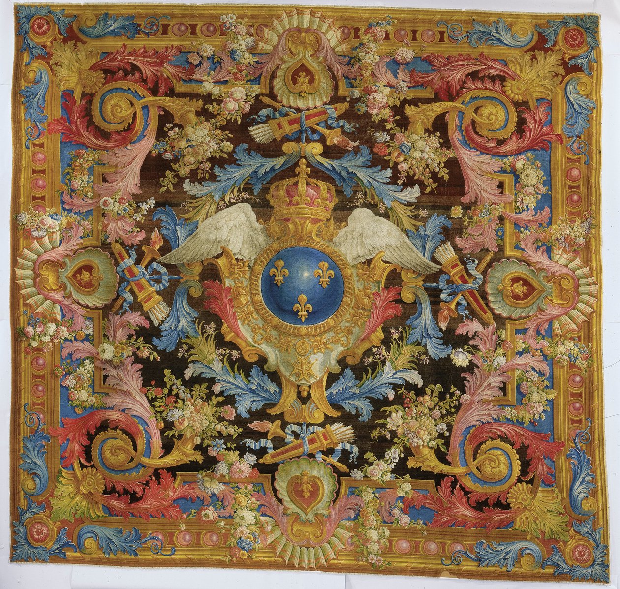 Dywan Ludwika XV Savonnerie, 1740-50 autorstwa Pierre Josse Perrot