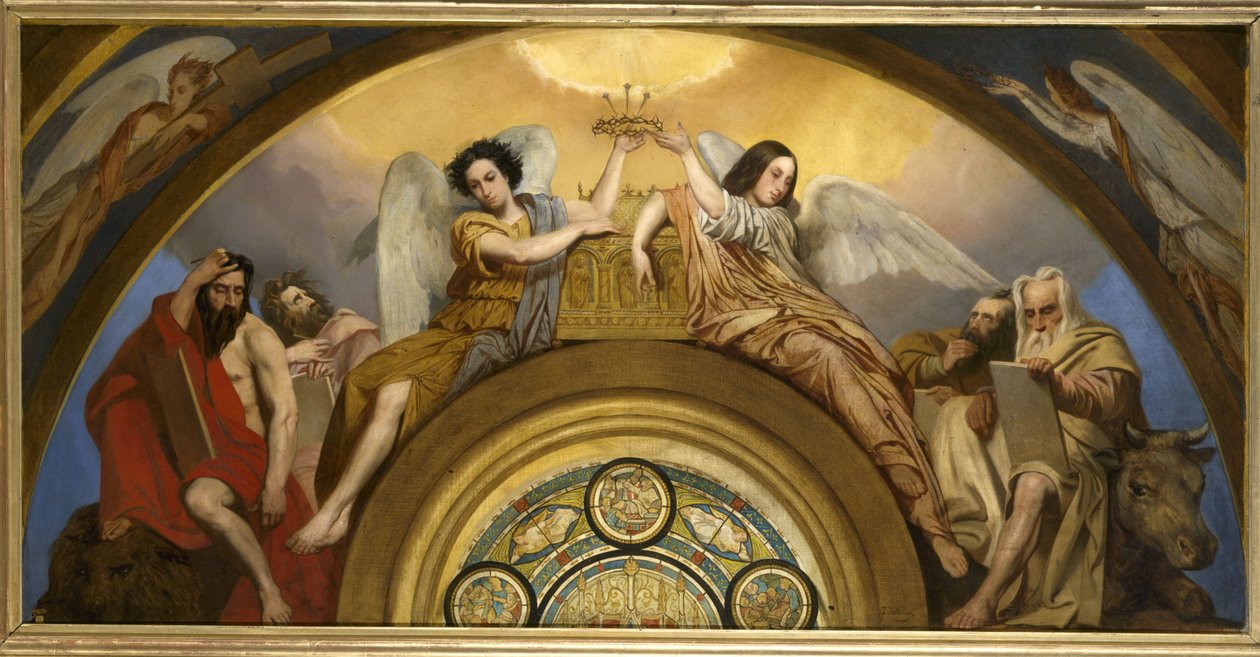 Szkic kościoła Saint-Louis-en-l