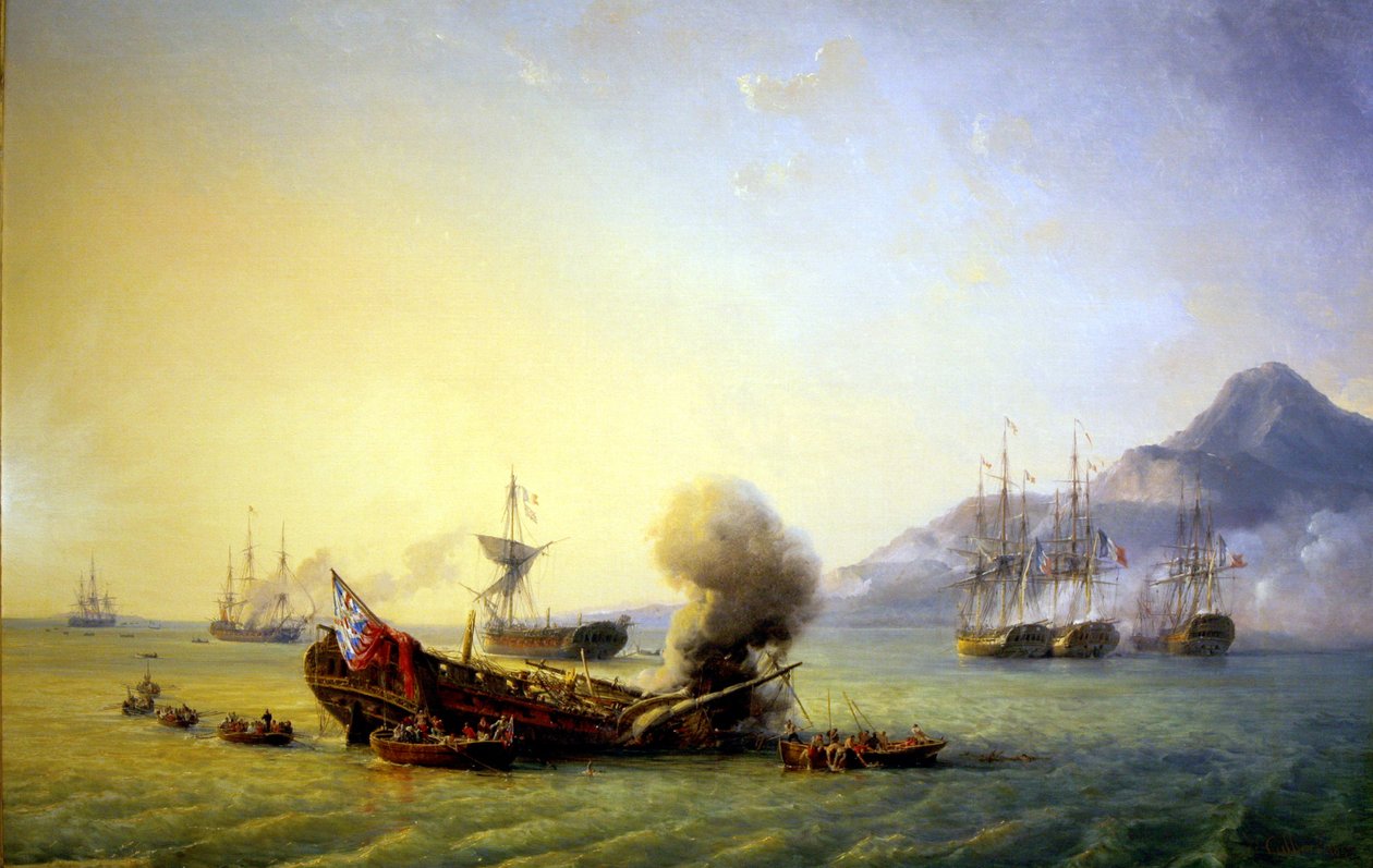 Combat de Grand Port mg 9425 autorstwa Pierre Julien Gilbert