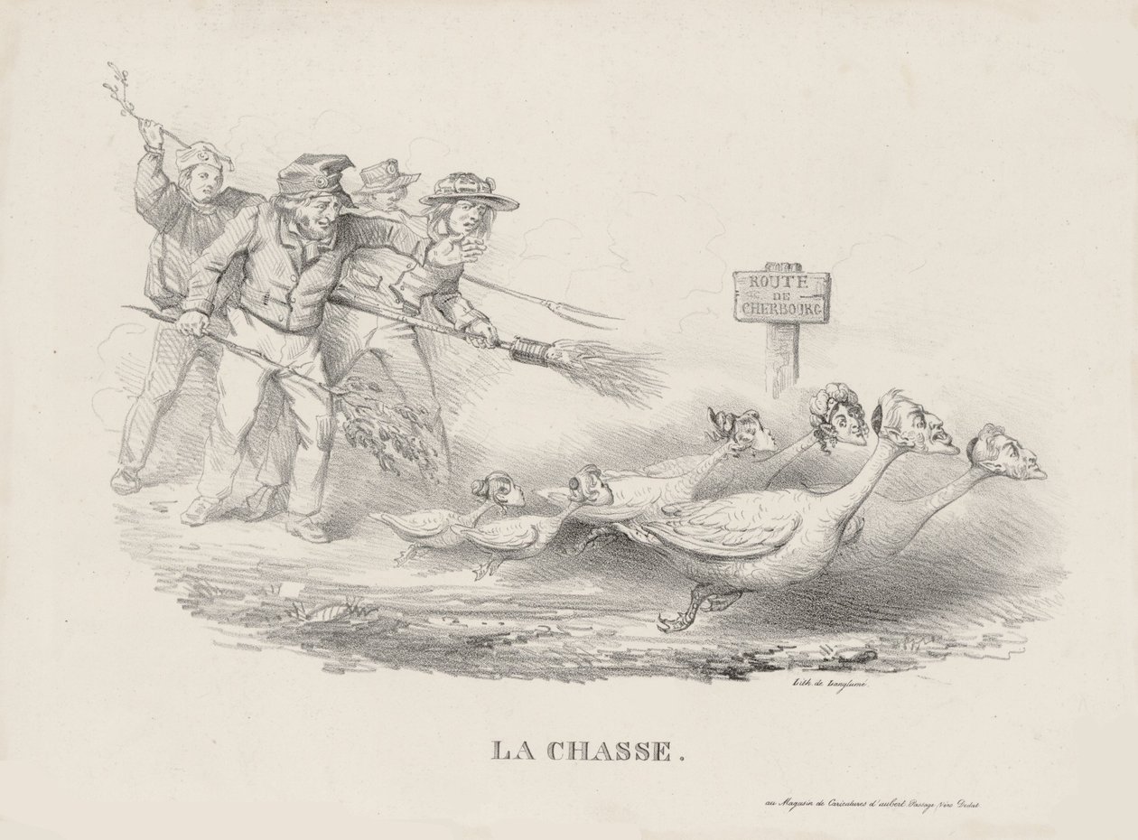 Chasse-CharlesX autorstwa Pierre Langlumé