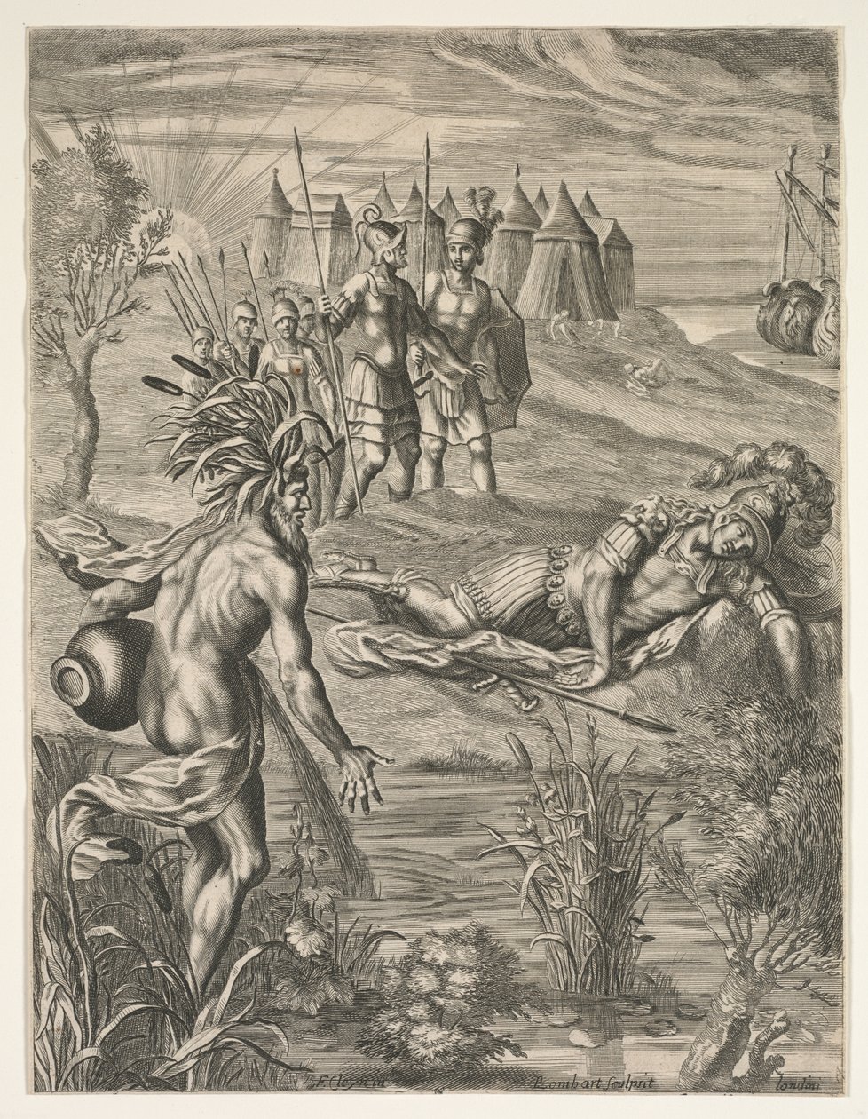 Eneida, 1658. autorstwa Pierre Lombart