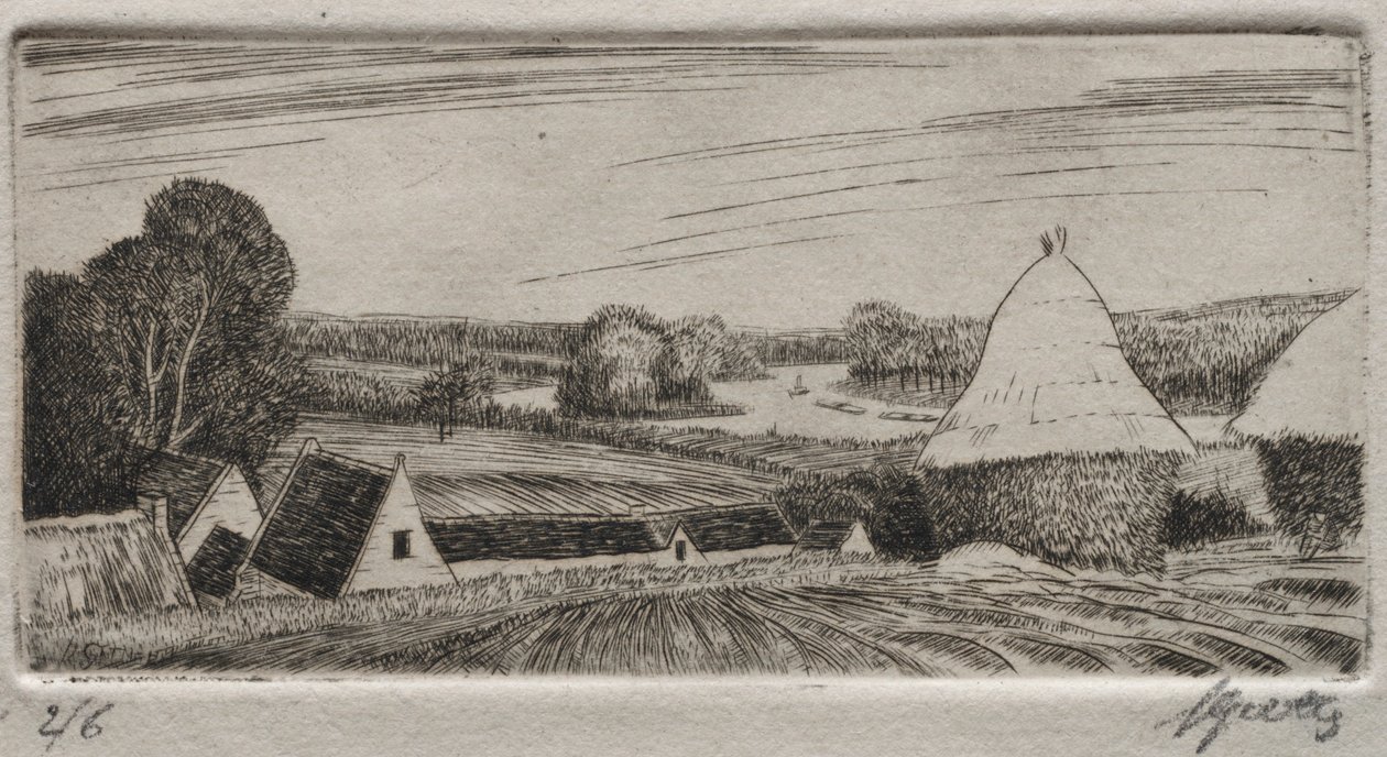 Brebant Farm autorstwa Pierre Louis Gatier
