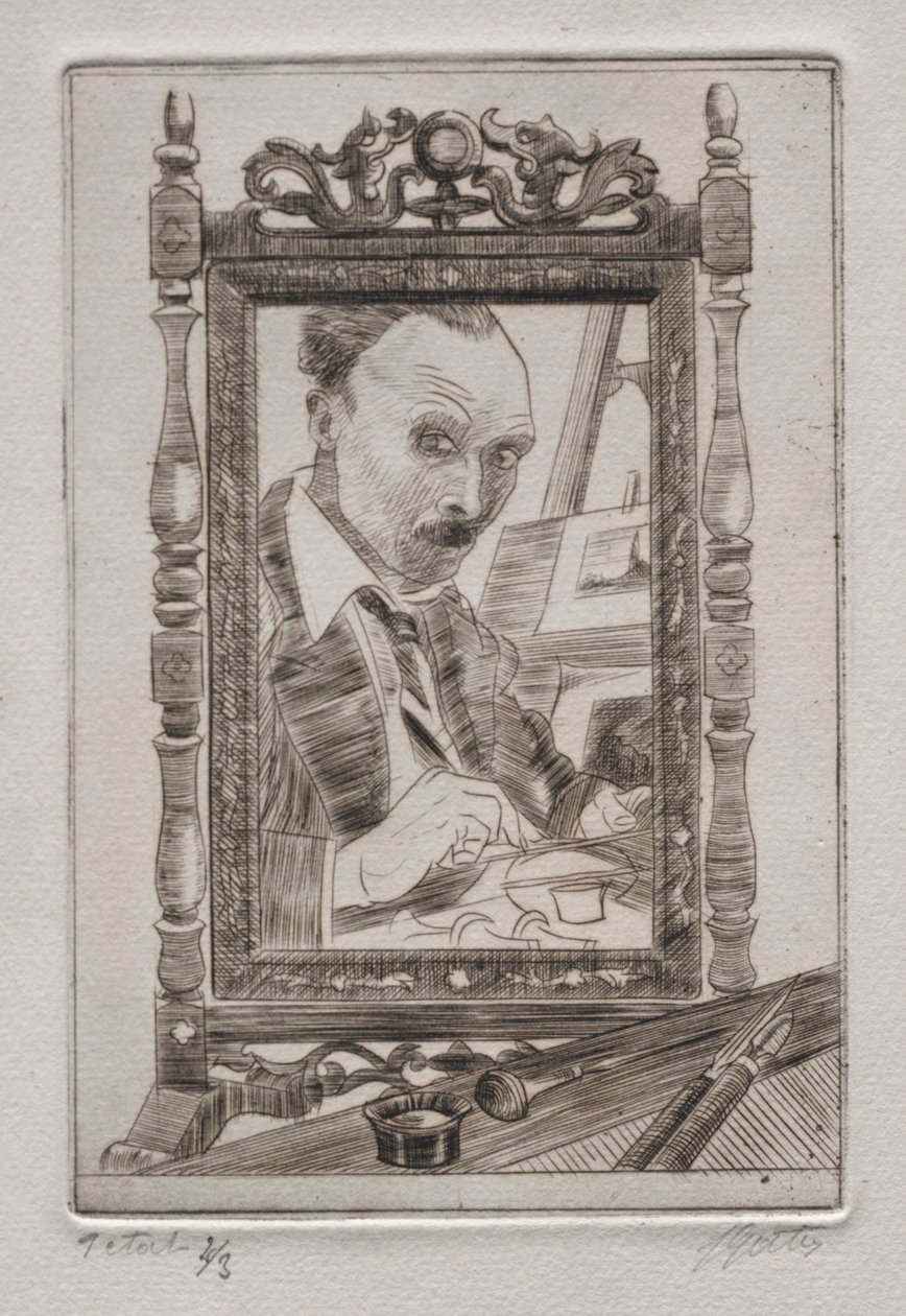 Autoportret autorstwa Pierre Louis Gatier
