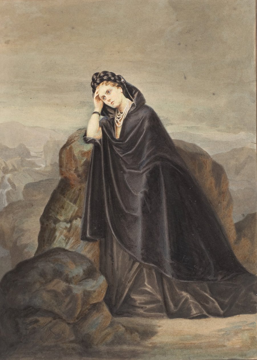 Beatrix, 1856-57, druk 1861-67 autorstwa Pierre Louis Pierson