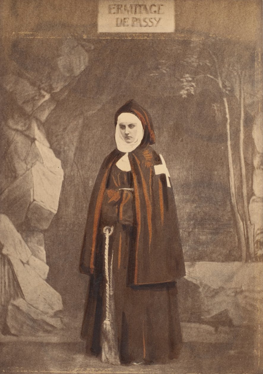 Pustelnia Passy, ​​1863. autorstwa Pierre Louis Pierson