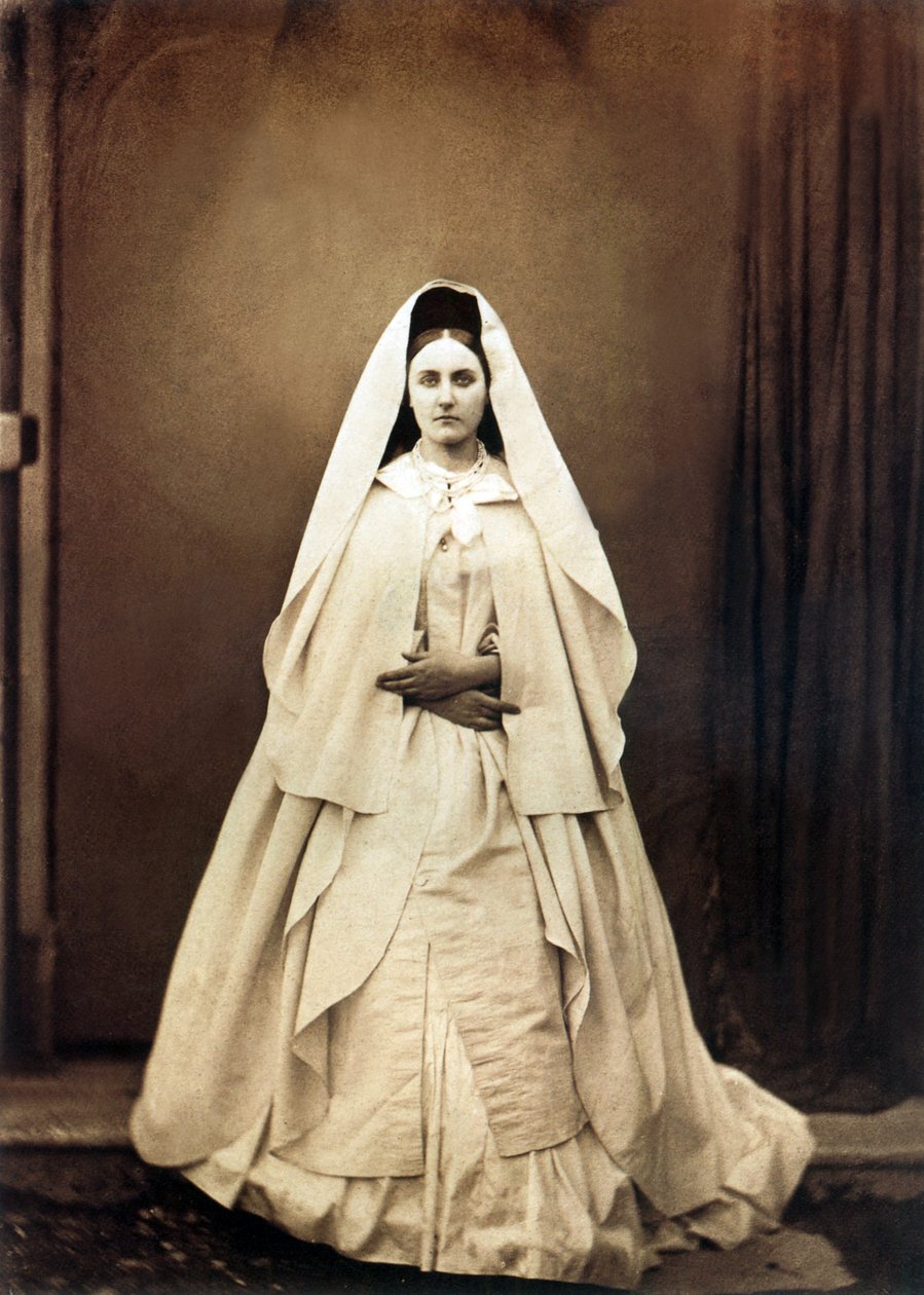 Włochy Virginia Oldoini, hrabina Castiglione autorstwa Pierre Louis Pierson