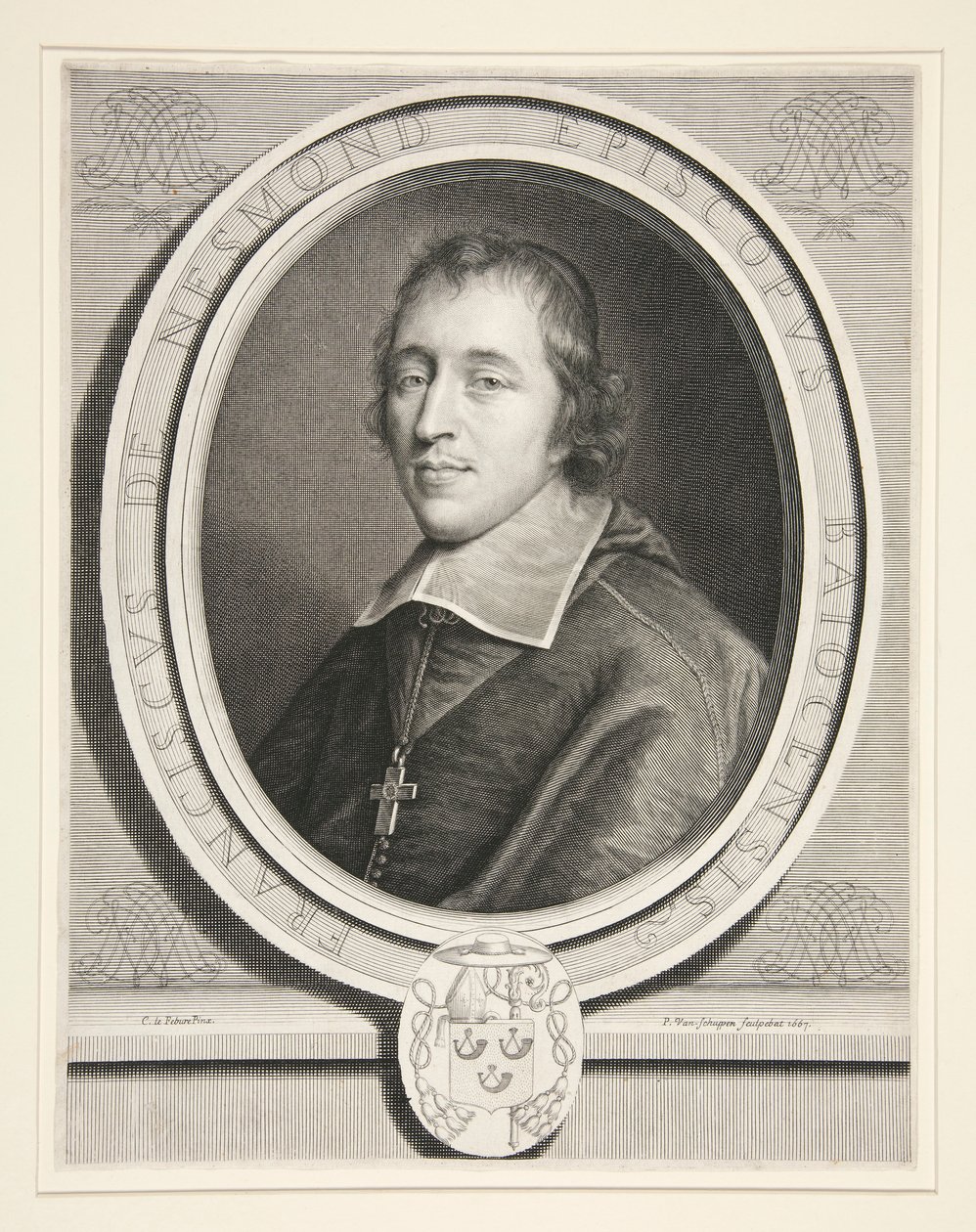 Francois de Nesmond (1629-1715) autorstwa Pierre Louis van Schuppen