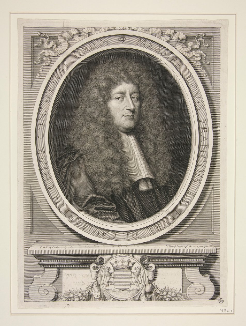 Louis Fran?ois le F?vre de Caumartin (1624-1687) autorstwa Pierre Louis van Schuppen