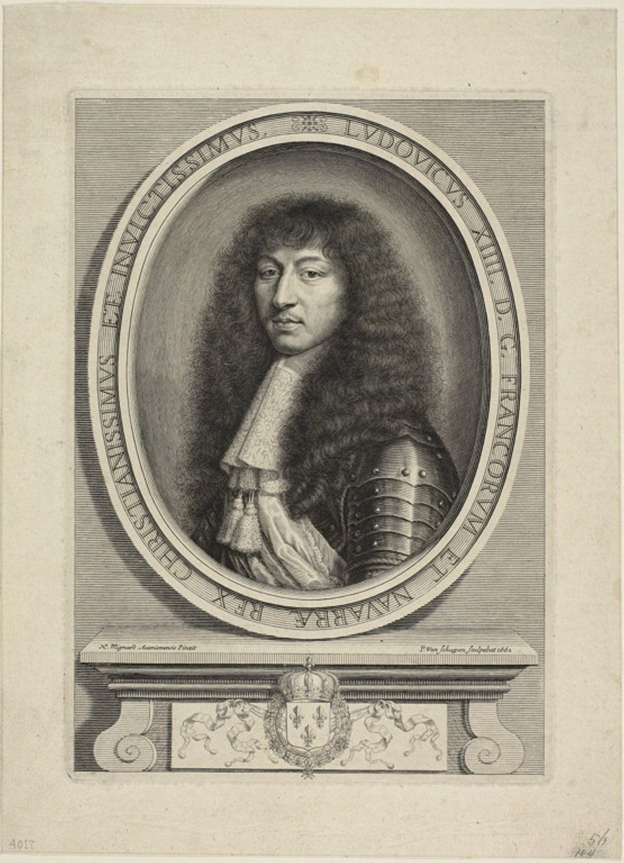 Ludwik XIV autorstwa Pierre Louis van Schuppen