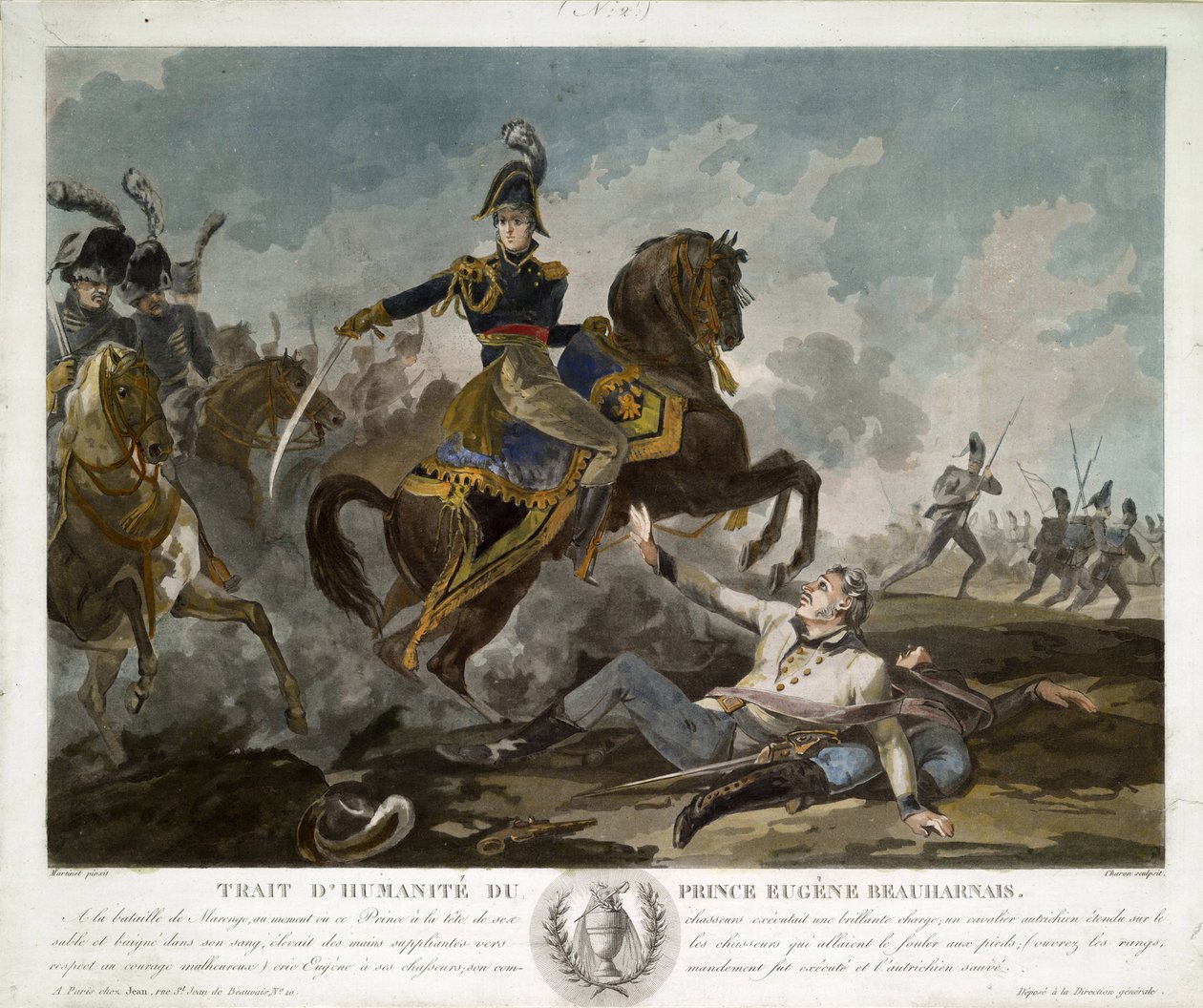 Kontynencja Eugeniusza de Beauharnais, ok. 1814 autorstwa Pierre Martinet