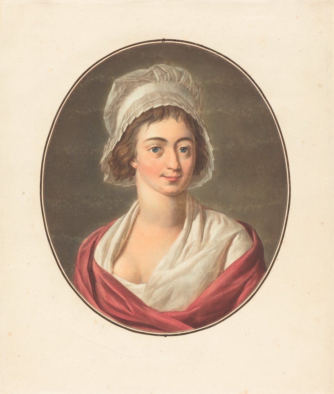 Charlotte Corday autorstwa Pierre Michel Alix after Jean François Garnerey
