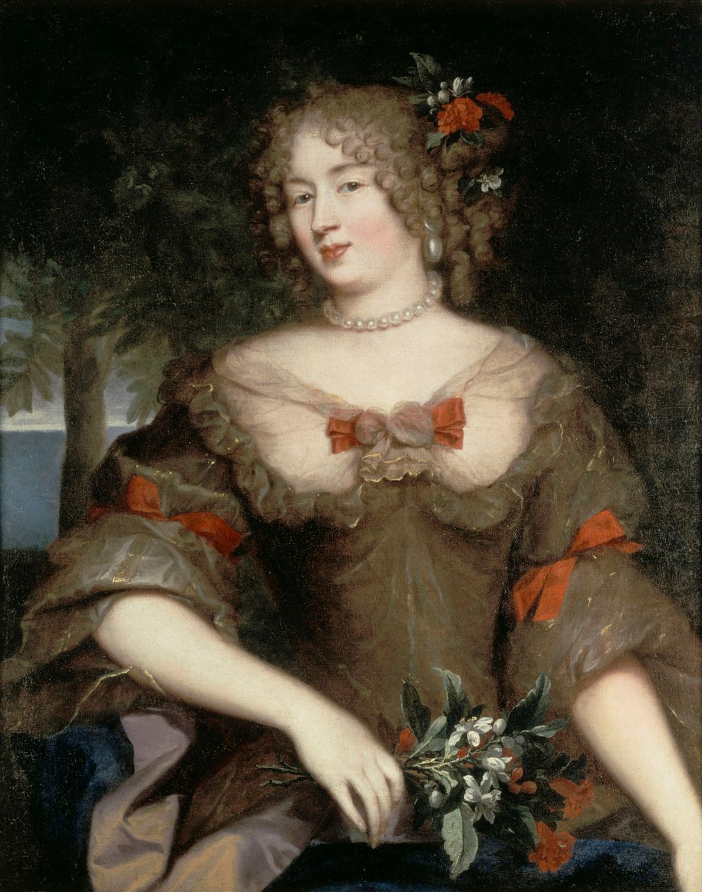 Françoise-Marguerite de Sévigné, hrabina de Grignan (1648-1705), około 1669. autorstwa Pierre Mignard