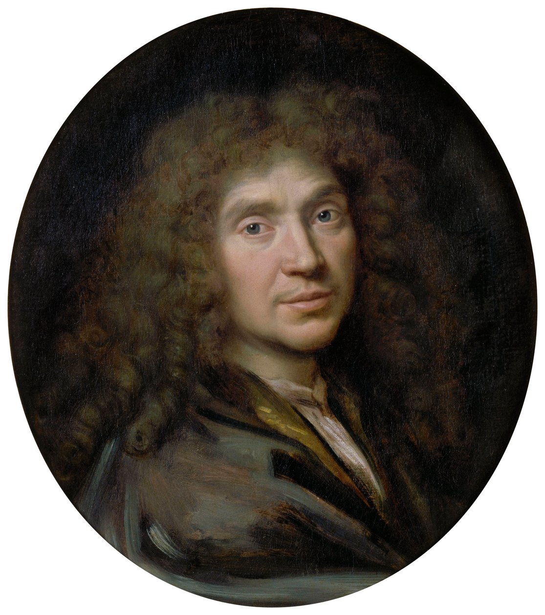 Portret autora Moliére 1622-1673, ok. 1658 autorstwa Pierre Mignard