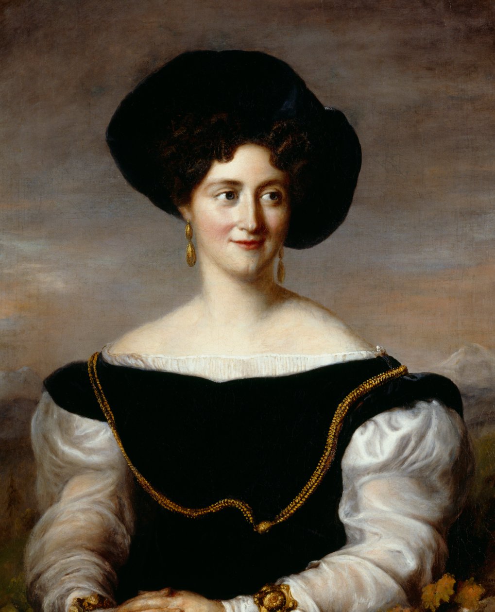 Charlotte Webster (olej na płótnie) autorstwa Pierre Nicolas Legrand