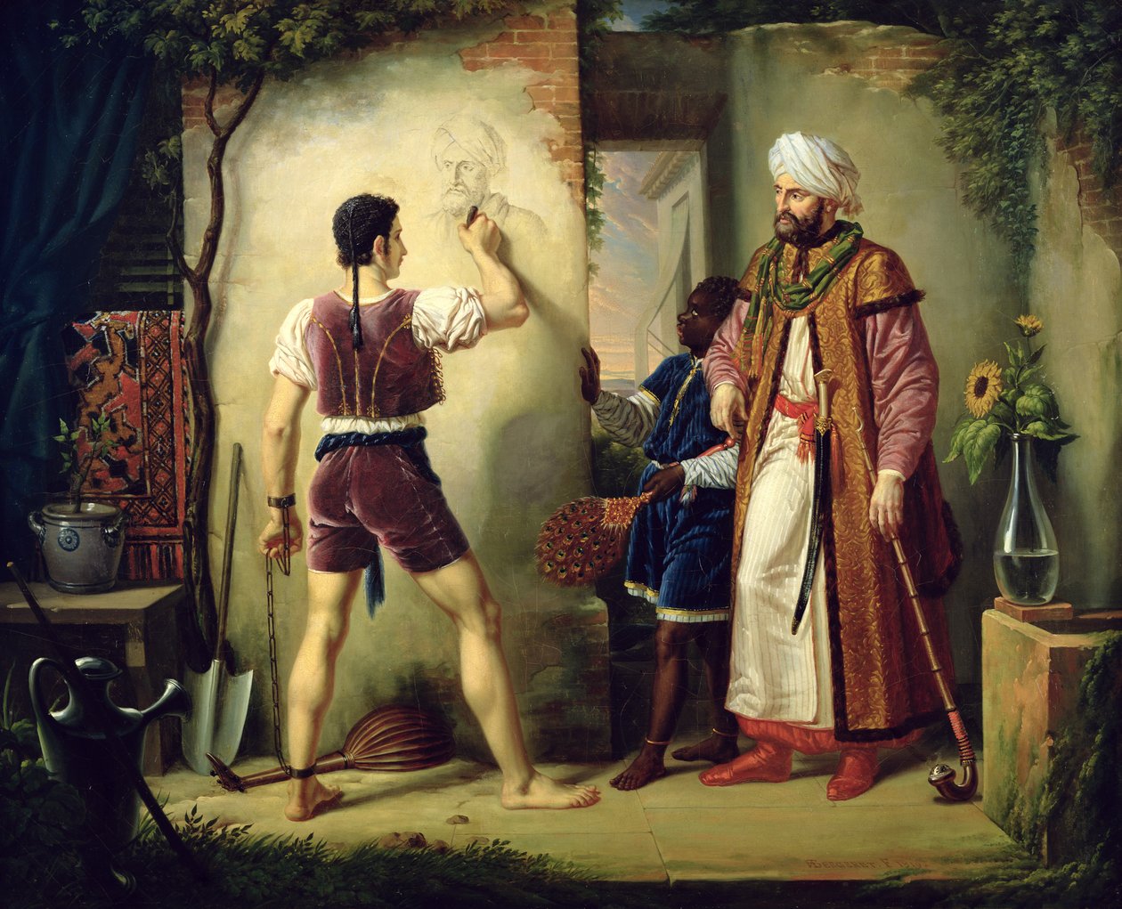 Fra Filippo Lippi (ok.1406-69) 1819 autorstwa Pierre Nolasque Bergeret