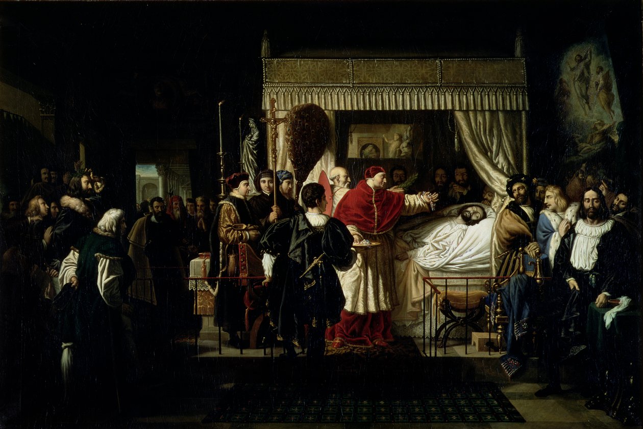 Wyrazy uznania dla Rafaela po jego śmierci, 1806 r. autorstwa Pierre Nolasque Bergeret
