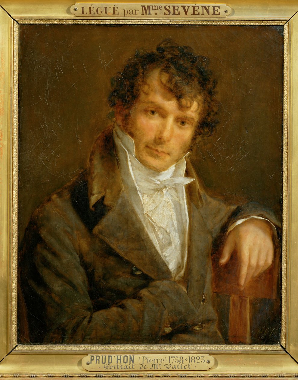 Portret pana Valleta, Receiver of Finances ... autorstwa Pierre Paul (attr. to) Prud
