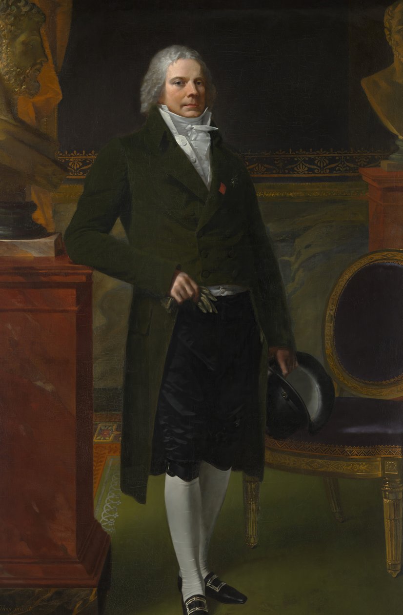 Charles Maurice de Talleyrand Périgord 1754-1838, książę Talleyrand, 1817. autorstwa Pierre Paul Prud