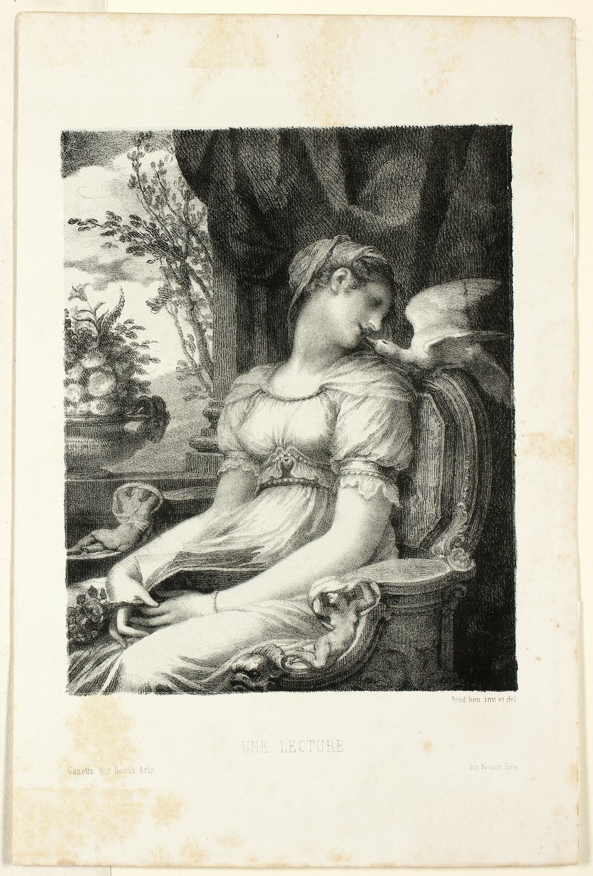 Czytanie autorstwa Pierre Paul Prud