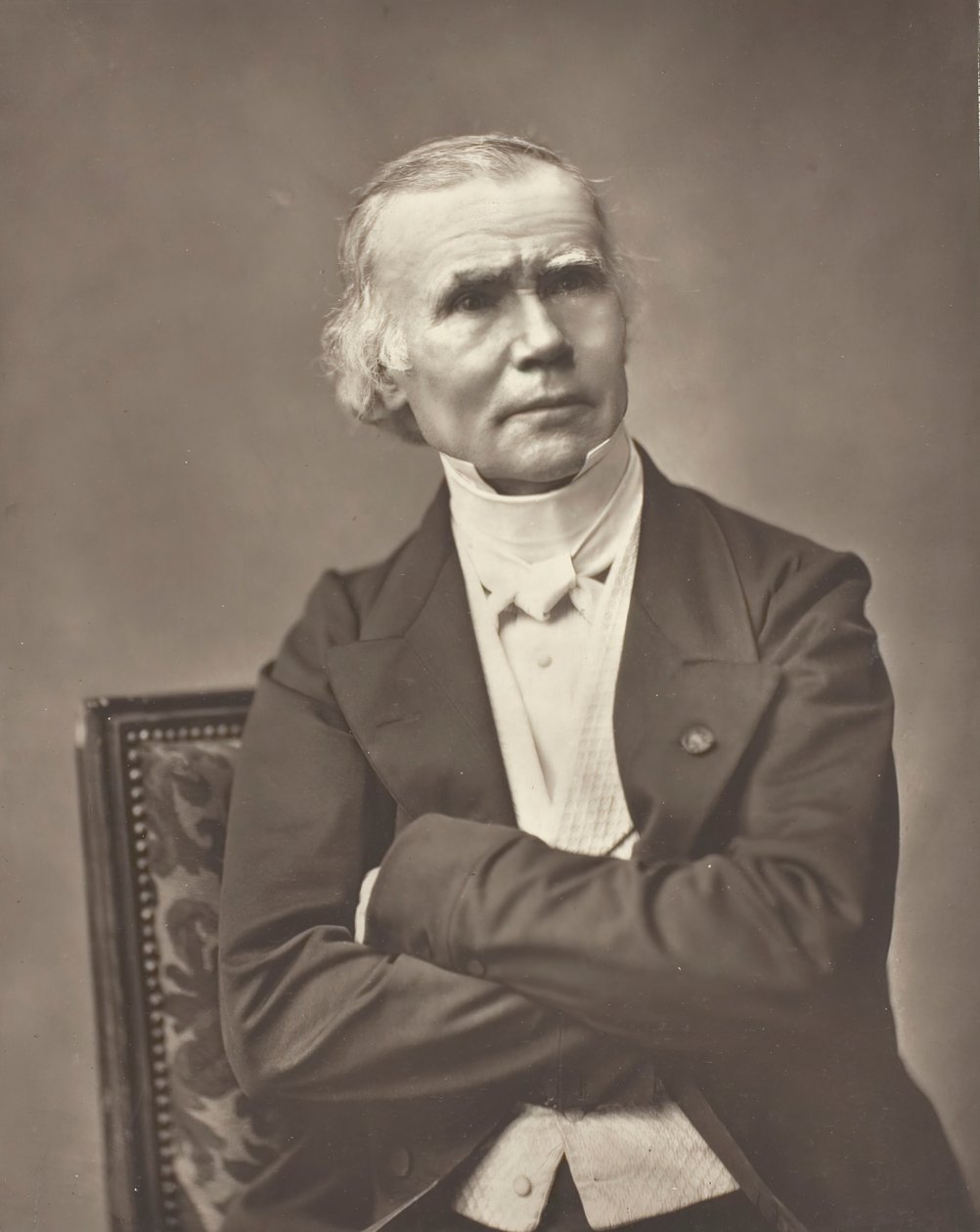 Alfred-Armand-Louise-Marie Velpeau Francuski chirurg i anatom, 1795-1867, ok. 1930. 1867. autorstwa Pierre Petit