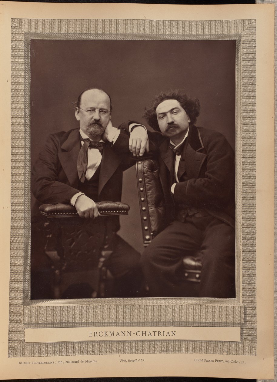 Erckmann-Chatrian autorstwa Pierre Petit