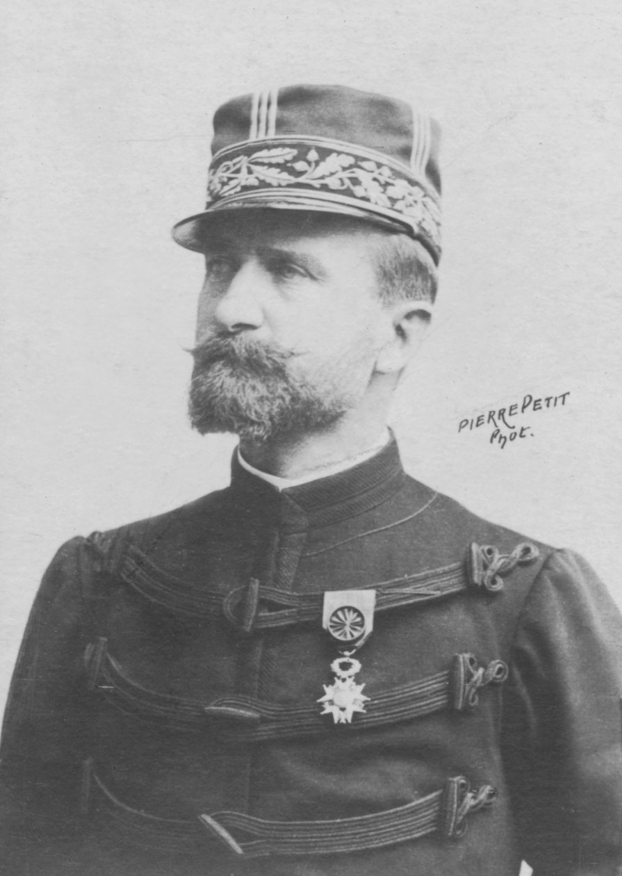 Generał Hagron, ok. 1893 r. autorstwa Pierre Petit