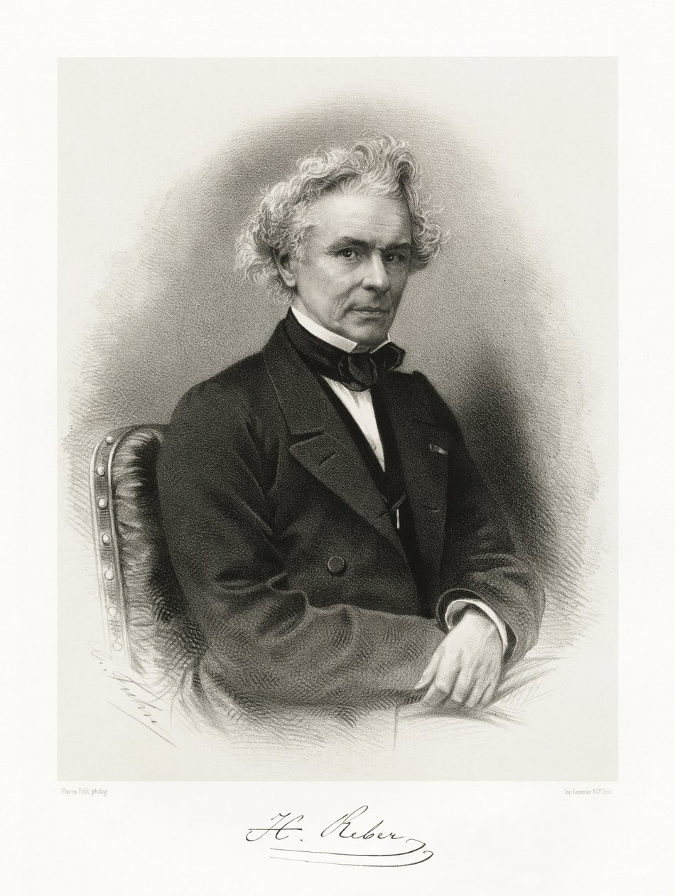 Napoleon Henri Reber, 1865-66 autorstwa Pierre Petit