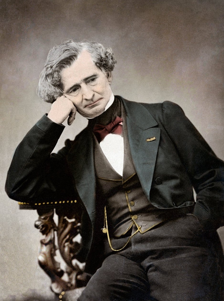 Portret Hectora Berlioza (1803-69) autorstwa Pierre Pepetit (1832-1909) autorstwa Pierre Petit